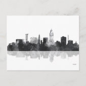 LINCOLN, NEBRASKA SKYLINE BRIEFKAART (Voorkant)