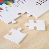 Lincoln Nebraska Skyline Legpuzzel (Zijkant)