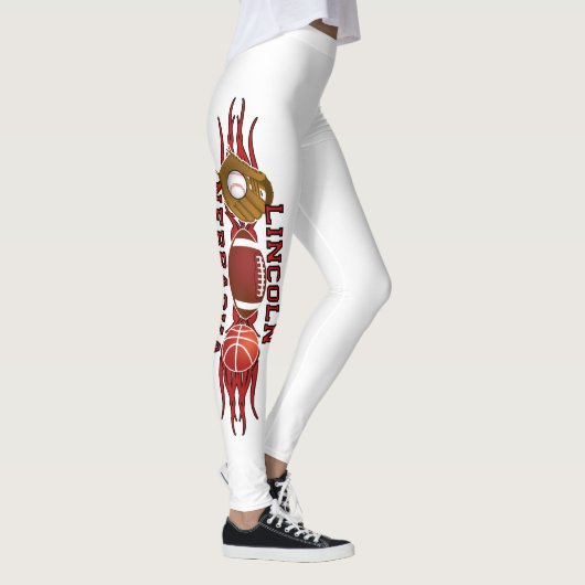 Lincoln Nebraska Sport Leggings (Rechts)
