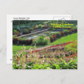 Lincoln, Nebraska Sunken Gardens #222N 0222 Briefkaart (Voorkant / Achterkant)