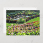 Lincoln, Nebraska Sunken Gardens #223 Briefkaart (Voorkant / Achterkant)