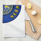 Lincoln Nebraska Theedoek (Quarter Fold)