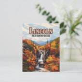 Lincoln New Hampshire Franconia Herfsten Herfst Ka (Staand voorkant)