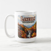 Lincoln New Hampshire Franconia Herfsten Herfst Koffiemok (Links)