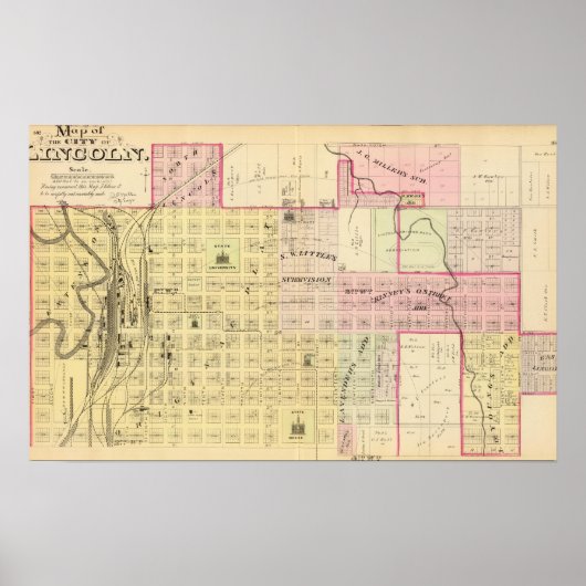 Lincoln North, Nebraska Poster (Voorkant)