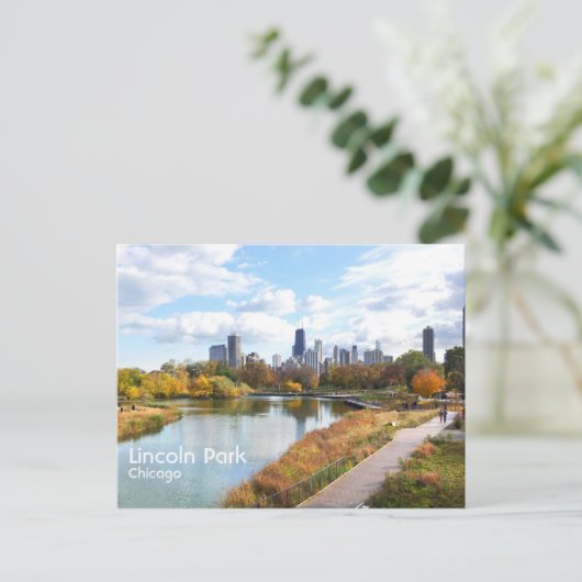 Lincoln Park Briefkaart (Staand voorkant)