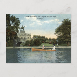 Lincoln Park, Chicago 1915  Briefkaart