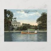 Lincoln Park, Chicago 1915 Briefkaart (Voorkant)