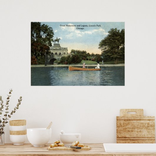 Lincoln Park, Chicago 1915 Poster (Keuken)