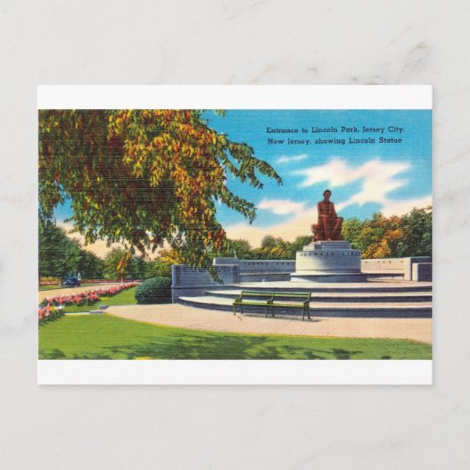 Lincoln Park, Jersey City, Verenigde Staten Briefkaart (Voorkant)