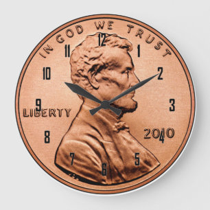 LINCOLN PENNY GROTE KLOK