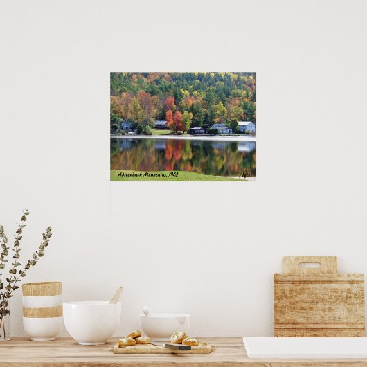 Lincoln Pond Poster (Keuken)