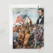 Lincoln-Poster Briefkaart (Voorkant / Achterkant)