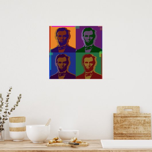 Lincoln-poster Poster (Keuken)