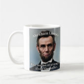 Lincoln President Day Patriottische Mok (Links)