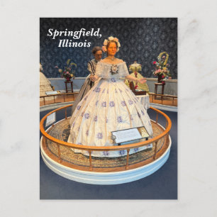 Lincoln Presidentieel Museum in Springfield, Veren Feestdagenkaart