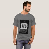 Lincoln Quote Sticker - 'Regering van het Volk' T-shirt (Voorkant volledig)