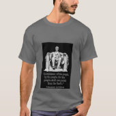 Lincoln Quote Sticker - 'Regering van het Volk' T-shirt (Voorkant)