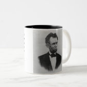 Lincoln Quote Tweekleurige Koffiemok (Voorkant rechts)