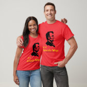 LINCOLN REAGEERT OP TRUMP EN MAGA T-SHIRT (Unisex)