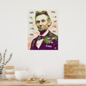 Lincoln Religion Poster (Keuken)