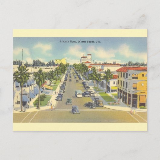  Lincoln Road Miami Beach Briefkaart (Voorkant)
