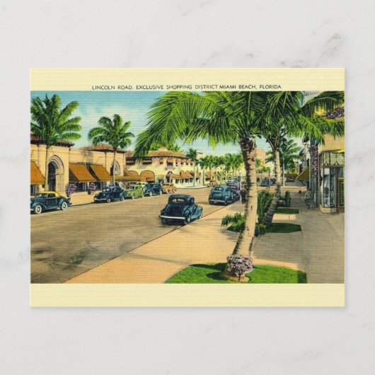  Lincoln Road Miami Beach Briefkaart (Voorkant)