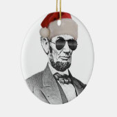 Lincoln Secret Santa Kerstmis Ornament (Rechts)