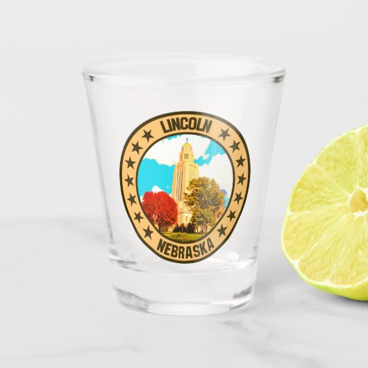 Lincoln Shot Glas (Voorkant)