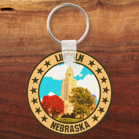 Lincoln Sleutelhanger (Achterkant)