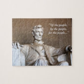 Lincoln Statue Puzzle Legpuzzel (Horizontaal)