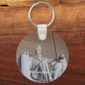 Lincoln Statue Sleutelhanger (Voorkant)