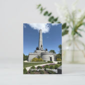Lincoln Tomb in Springfield, Illinois Feestdagenkaart (Staand voorkant)