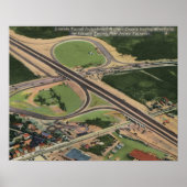 Lincoln Tunnel, NJ Turnpike Exchange  Poster (Voorkant)