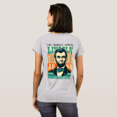 Lincoln voor President - 1860 T-shirt (Achterkant volledig)