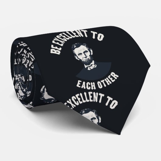 Lincoln - Wees uitstekend Stropdas (Opgerold)