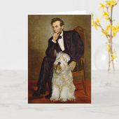 Lincoln - Wheaten Terrier 7 Kaart (Gele Bloem)