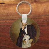 Lincoln - Wheaten Terrier 7 Sleutelhanger (Voorkant)