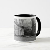 Lincoln's nieuwe salem - 1 van 4 (B/W) Mok (Voorkant rechts)