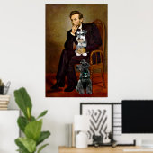 Lincoln's tweedehandenschnauzers poster (Thuiskantoor)