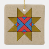 Lincolnshire Auseklis Witch Mark Keramisch Ornament (Achterkant)