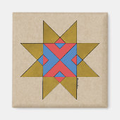 Lincolnshire Auseklis Witch Mark Magneet (Voorkant)