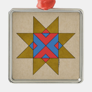 Lincolnshire Auseklis Witch Mark Metalen Ornament