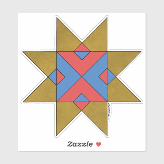 Lincolnshire Auseklis Witch Mark Sticker (Vel)