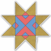 Lincolnshire Auseklis Witch Mark Sticker (Voorkant)