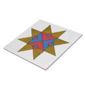 Lincolnshire Auseklis Witch Mark Tegeltje (Zijkant)