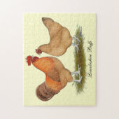 Lincolnshire Buff Chickens Legpuzzel (Verticaal)