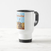Lincolnshire Engeland vintage reisposter Reisbeker (Voorkant rechts)
