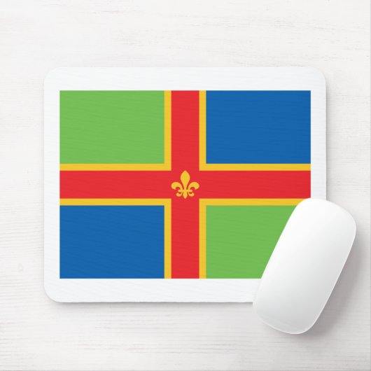 Lincolnshire Flag Muismat (Met muis)
