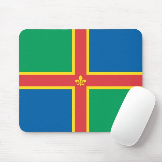 Lincolnshire Flag Muismat (Met muis)